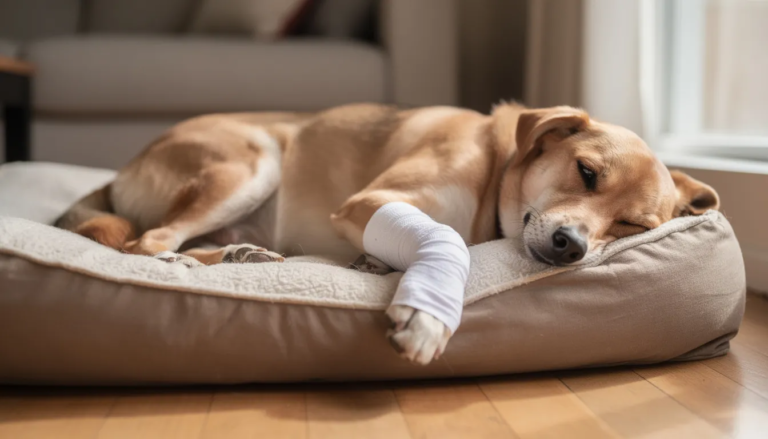 Spuchnięta łapa u psa – przyczyny, objawy i szybka pomoc