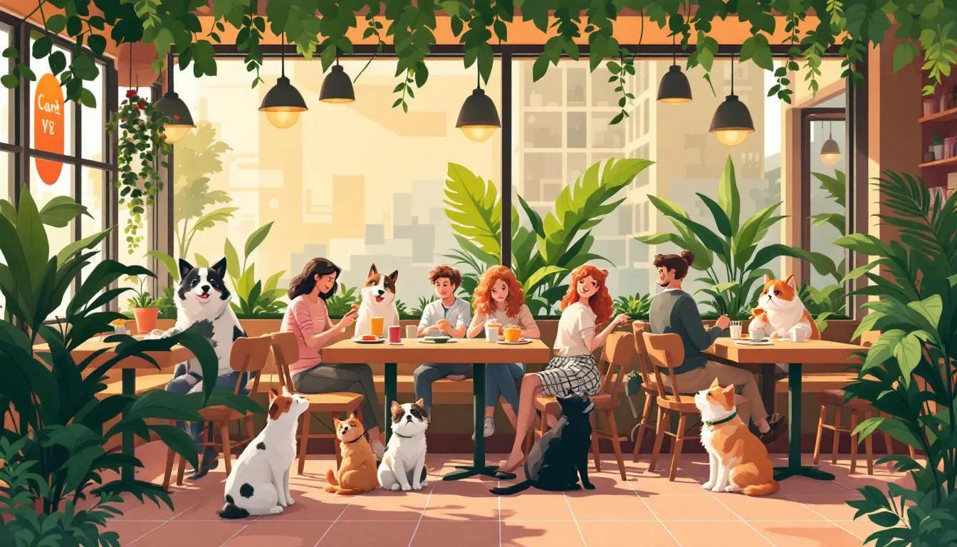 Kuchnia roślinna i zdrowe jedzenie w lokalach przyjaznych psom.