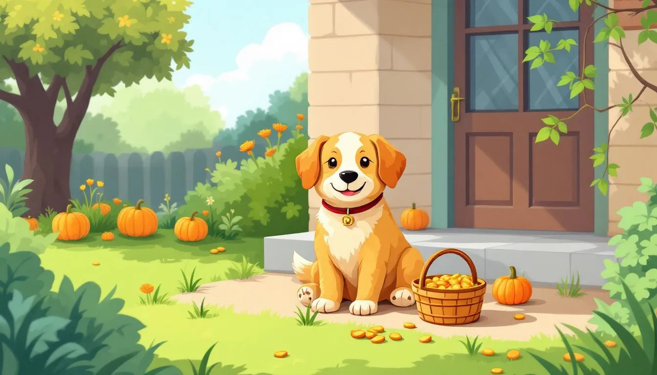 Pestki dyni jako naturalny środek przeciw robakom u psa.