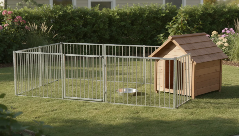 Kojec dla psa – jak wybrać bezpieczny i wygodny kojec zewnętrzny i domowy