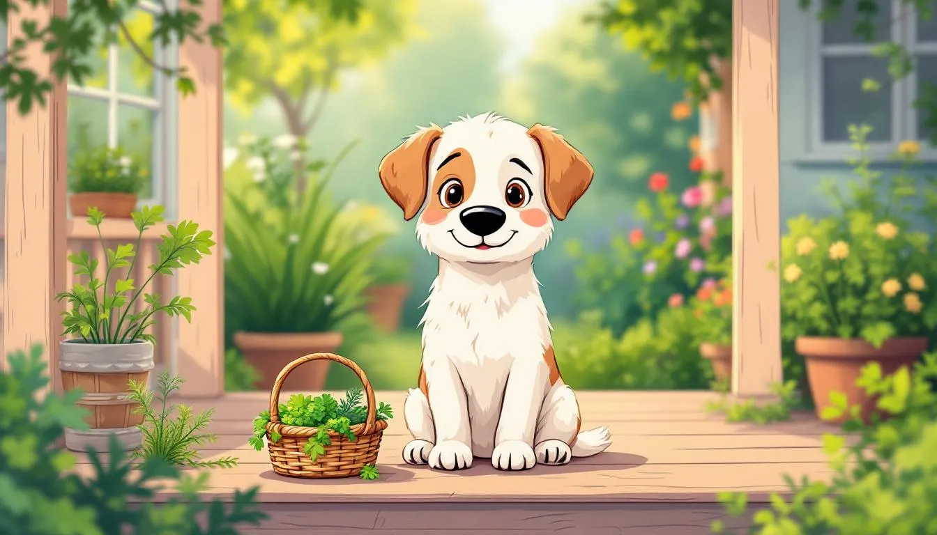 Zioła wspomagające odrobaczanie psa.